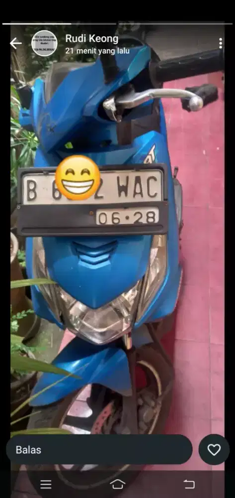 Jual honda beat carbu