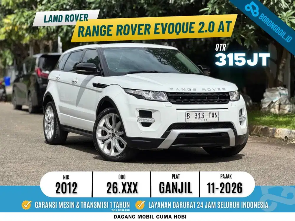 KM LOW!! Range Rover Evoque Dynamic at 2012 Super Istimewa