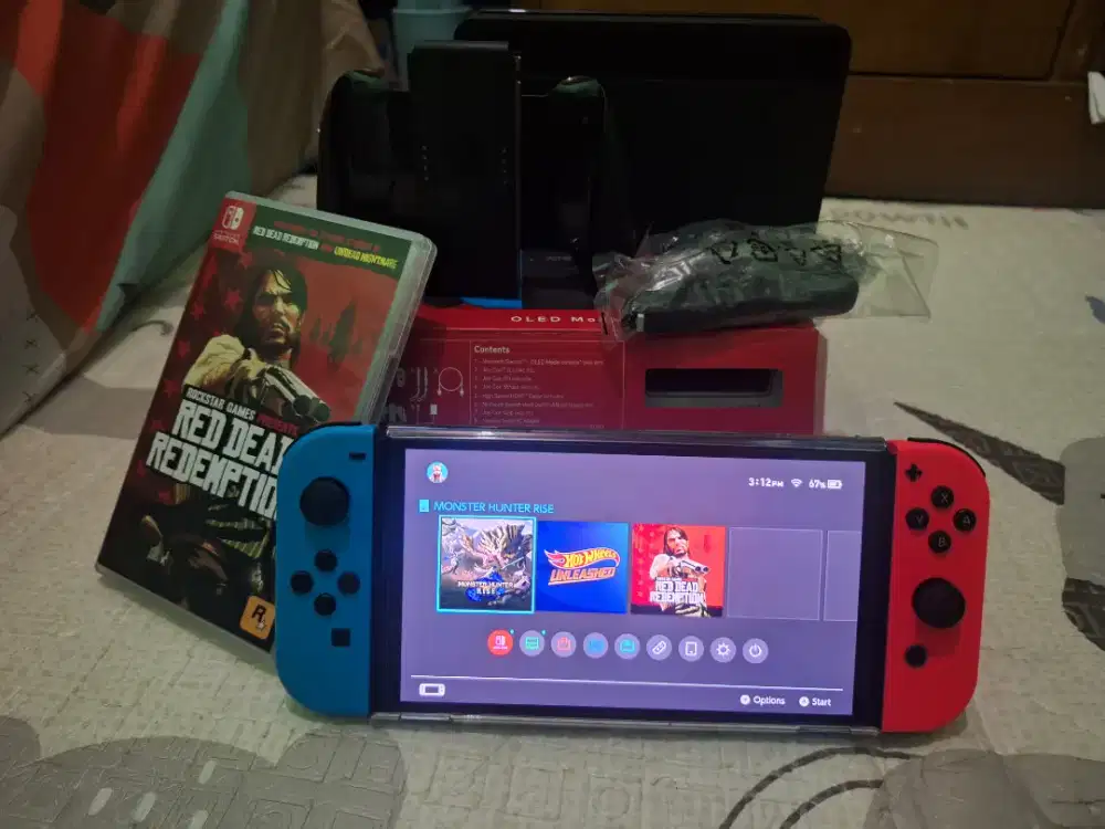 Nintendo Switch Oled Neon OFW