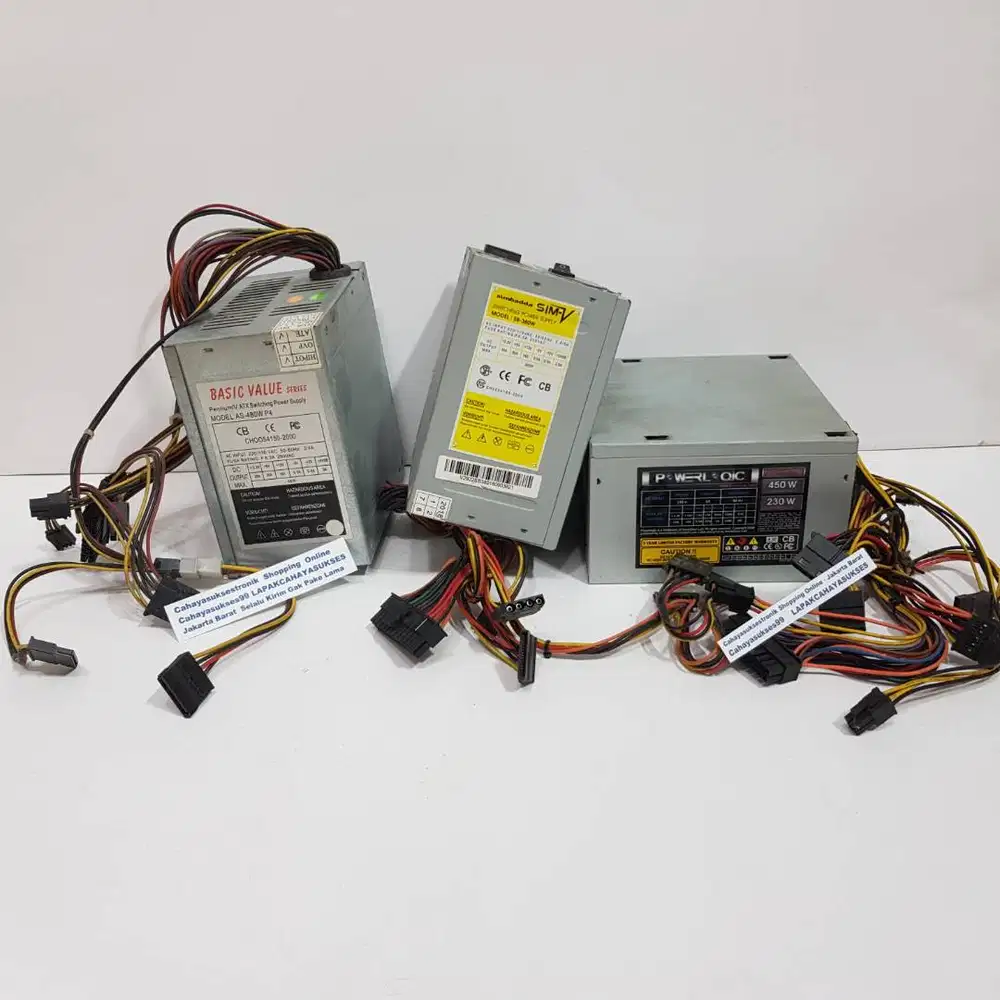 Power Supply PC Komputer Kondisi Second Pemakaian Normal
