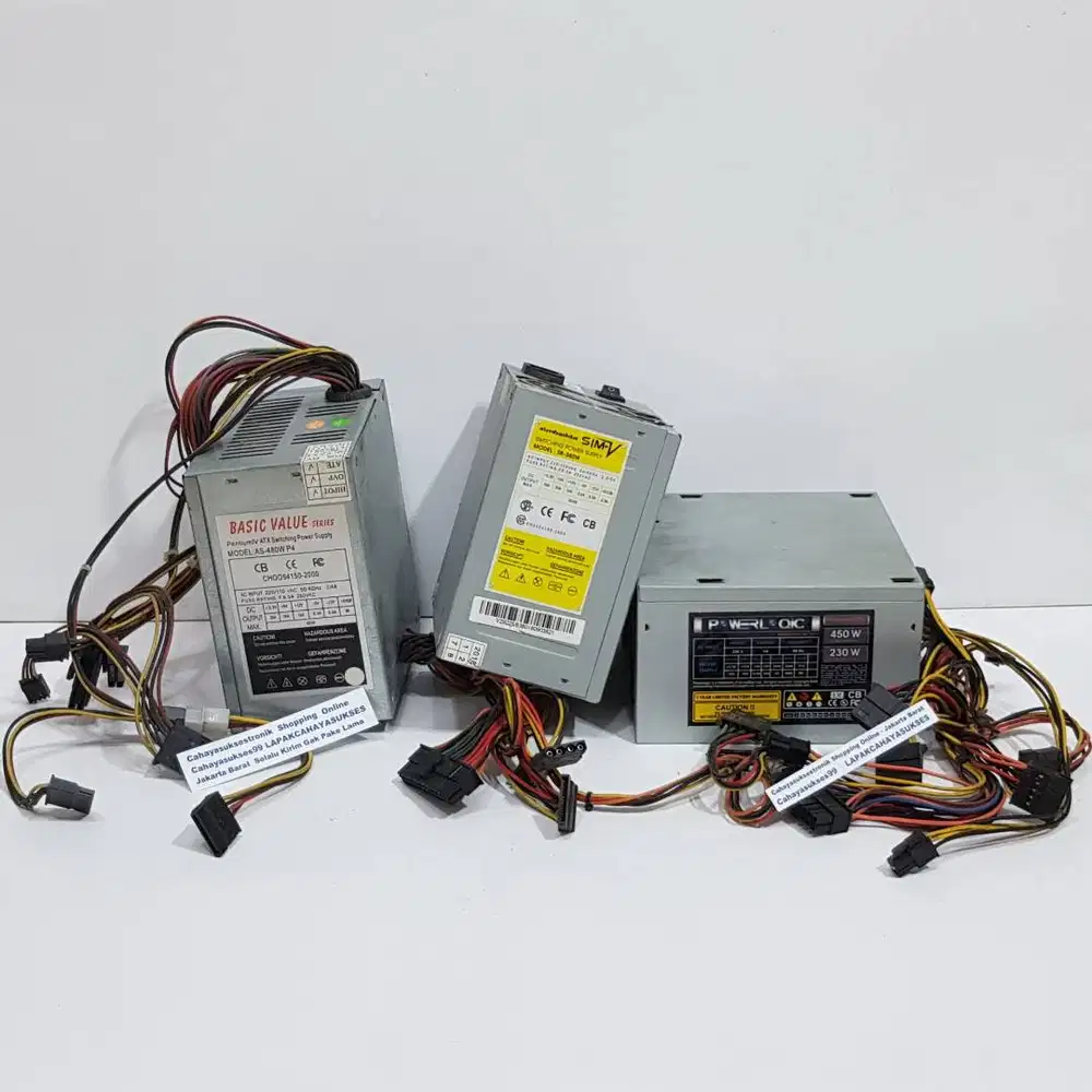 Power Supply PC Komputer Kondisi Second Pemakaian Normal