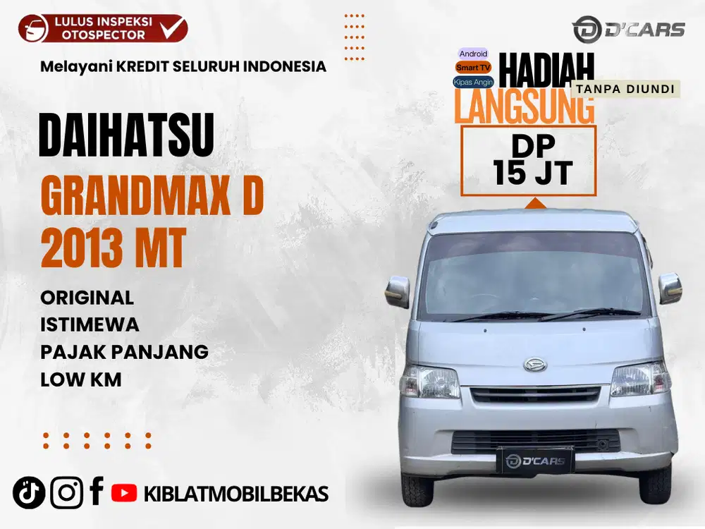 DAIHATSU GRAN MAX D 1.3 2013 MANUAL LUXIO