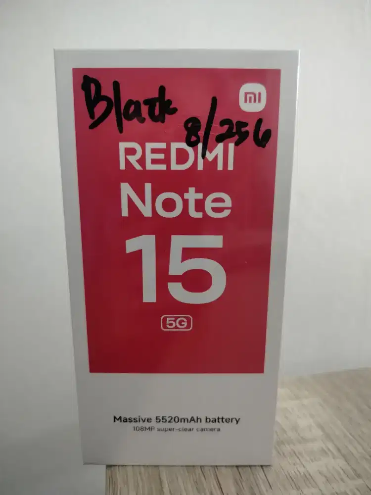 Xiaomi Redmi Note 15 5G 8/256 New Garansi Resmi Promo Bandung
