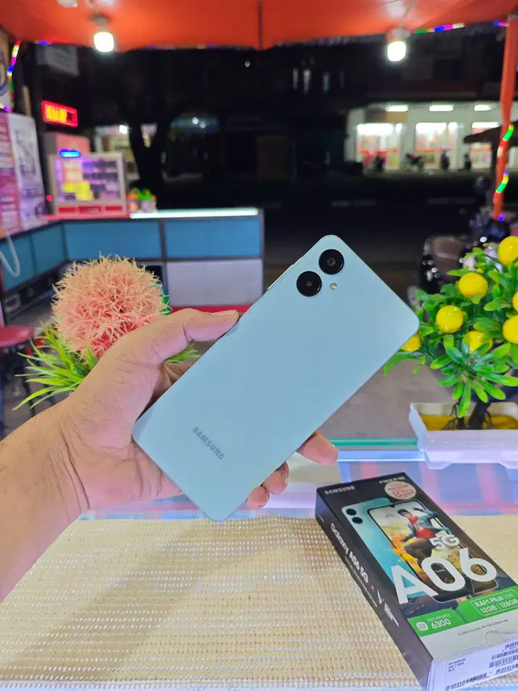 Samsung A06 5G Ram (6+6) 12Gb/ 128Gb Fullset Mulus Ori 100% Bergaransi