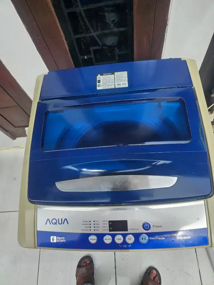 Mesin cuci satu tabung Aqua AQW-99XTF