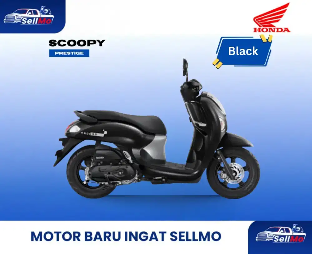 PROMO MOTOR HONDA SCOOPY FASHION SCOOPY STYLISH SCOOPY PRESTIGE