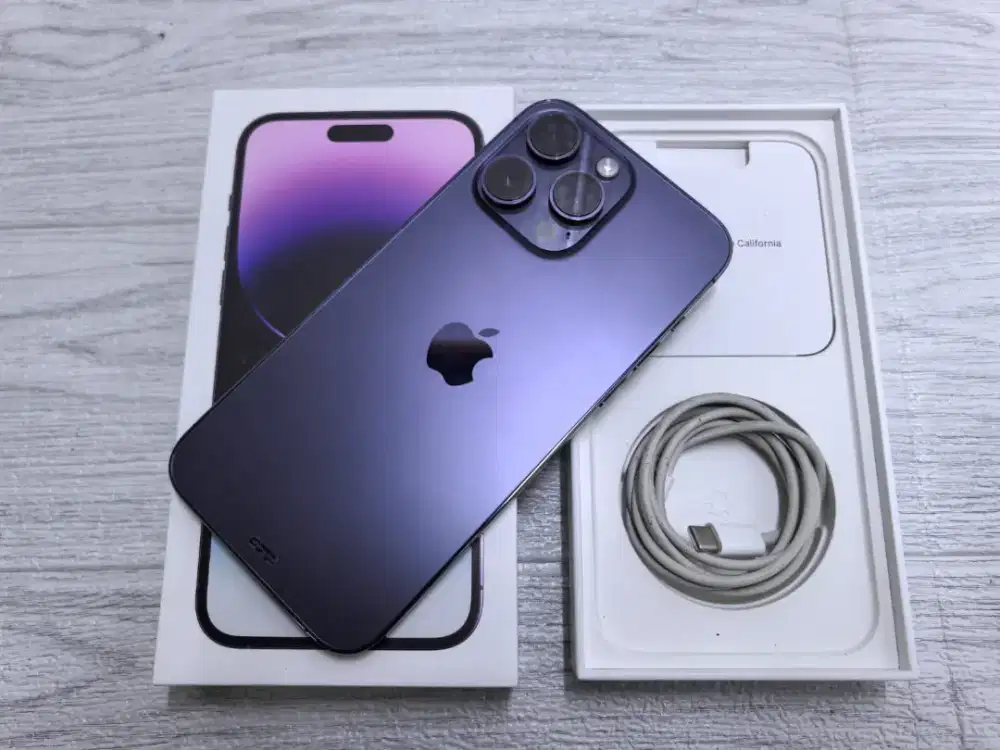 Iphone 14 promax 1tb deep purple ibox.