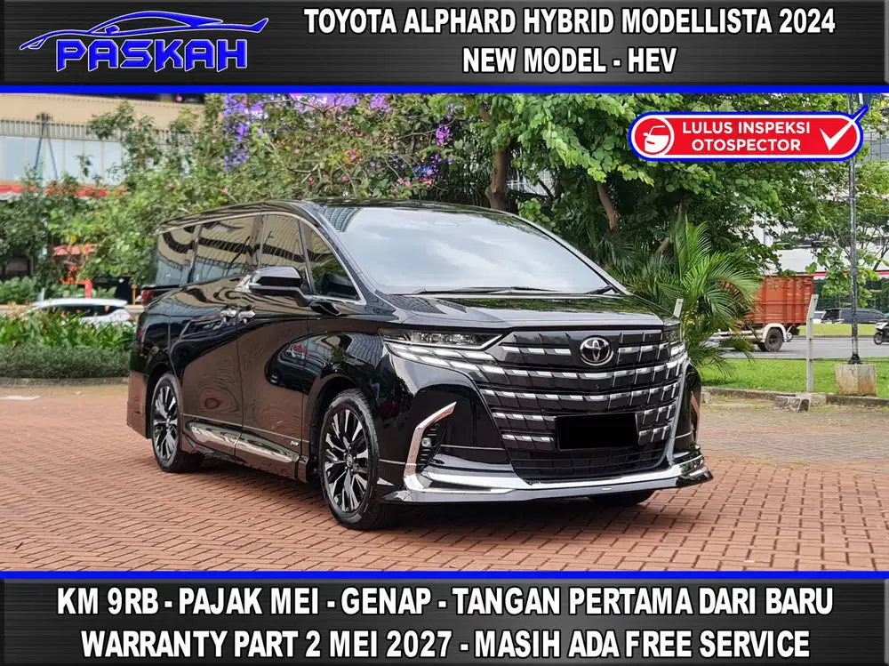 MODELISTA KM= 9RB GENAP Toyota All New Alphard Hybrid MODELISTA 2024