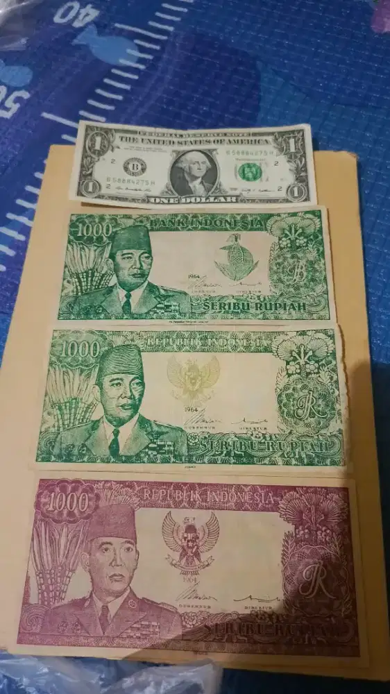 Uang kuno bung karno 1964
