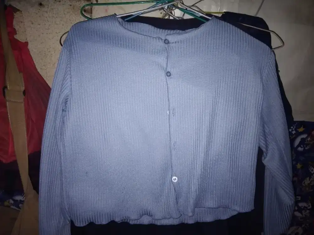 atasan wanita croptop