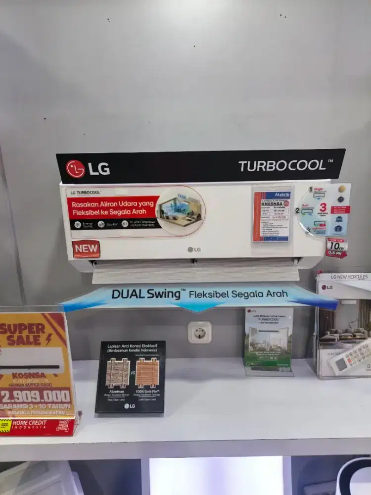 PROMO KREDIT AC LG TANPA DP! BUNGA 0% FREE 1 CICILAN