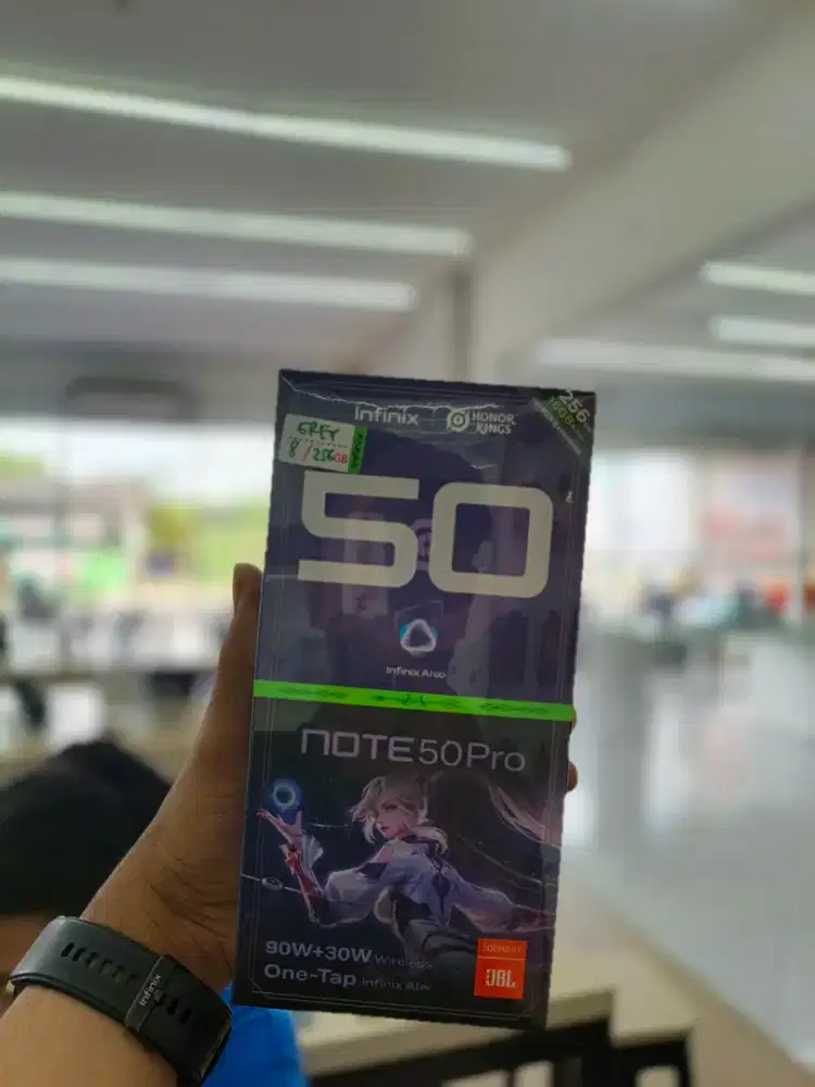 INFINIX NOTE 50 PRO 8/256 NEW SEGEL