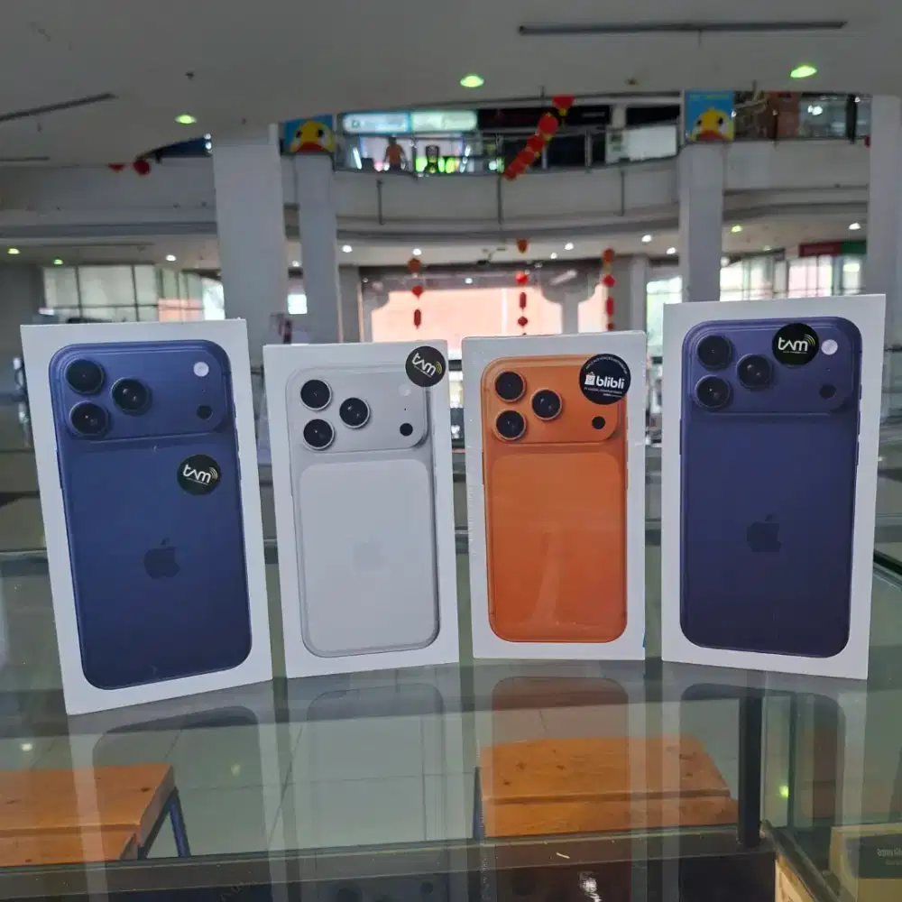 NEW IPHONE 17 PRO MAX RESMI IBOX BARU SEGEL JOGJA