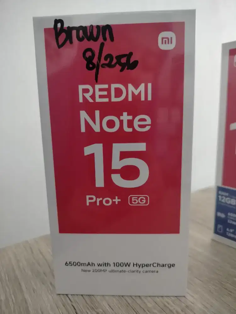 Xiaomi Redmi Note 15 Pro+ 5G 8/256 New Segel Box Garansi Resmi Promo