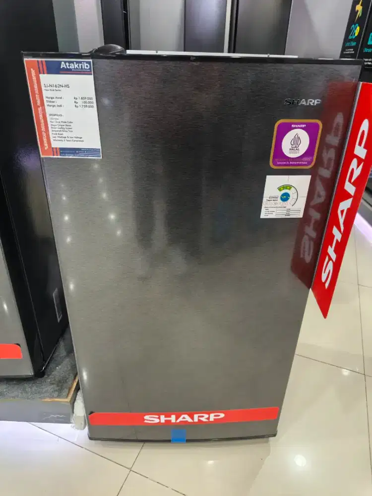 PROMO KREDIT KULKAS SHARP TANPA DP! BUNGA 0% FREE 1 CICILAN