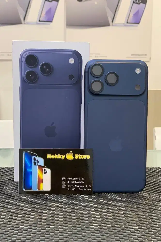 Iphone 17promax/512gb Deep blue garansi ibox januari 2027 bh 100% cc28