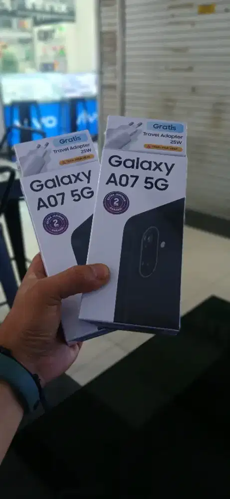 Promo samsung galaxy a07 5G 6/128 garansi sein 12 bulan