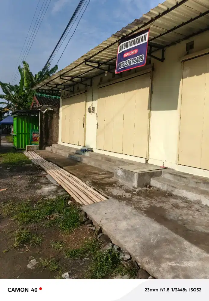 Disewakan kios bisa untuk usaha.. Harga sewa per tahun bisa nego