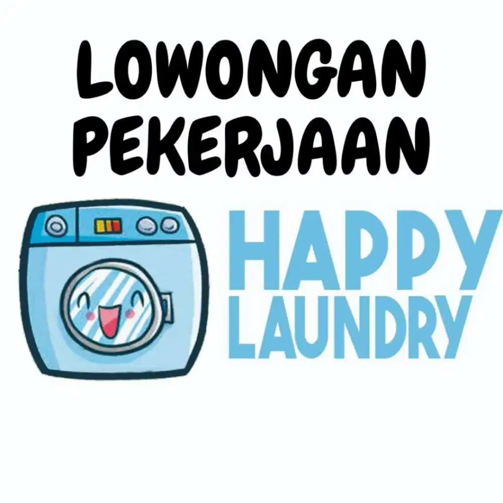 Dicari pegawai laundry