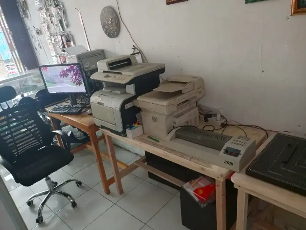 Jual usaha fotocopy print
