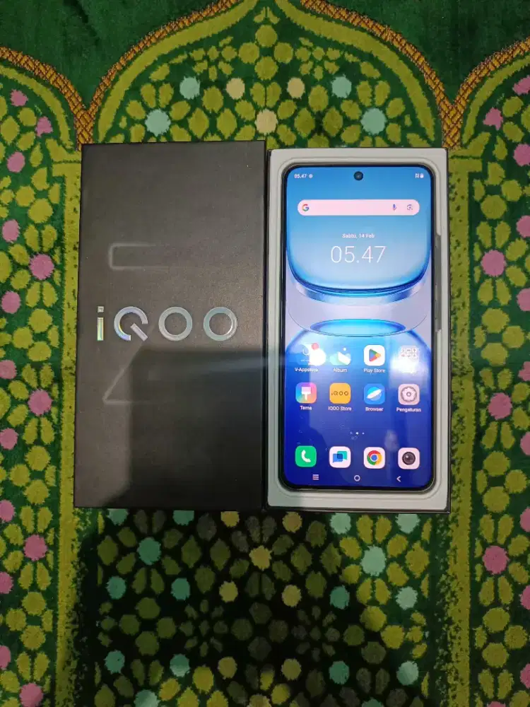 Iqoo Z10 5G 12+12/256GB Fullset ( Garansi Juli 2026 )