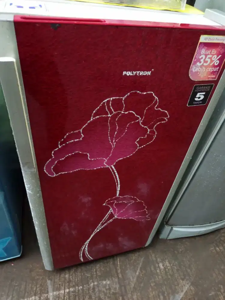 Kulkas folytron siap pakai normal blm pernah diservic no minus