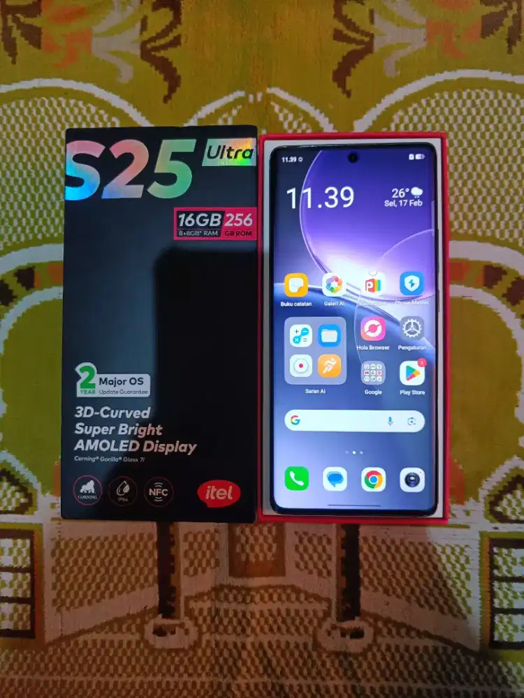 Itel S25 Ultra 8+8/256GB Fullset