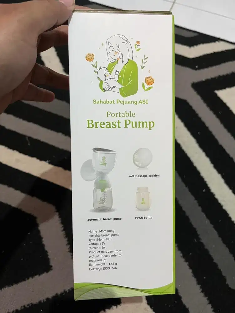 Pompa asi mom Uung elektrik