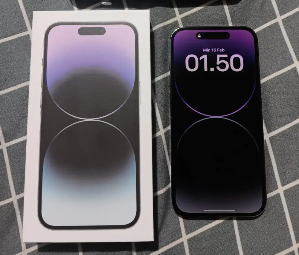 Iphone 14 pro 128gb beacukai (ibox)