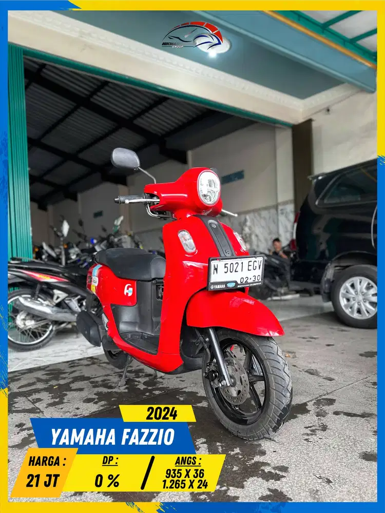 YAMAHA FAZZIO 2024 MONGGO GAS POLL MASZEHH HIKMAH MOTOR KEPUH