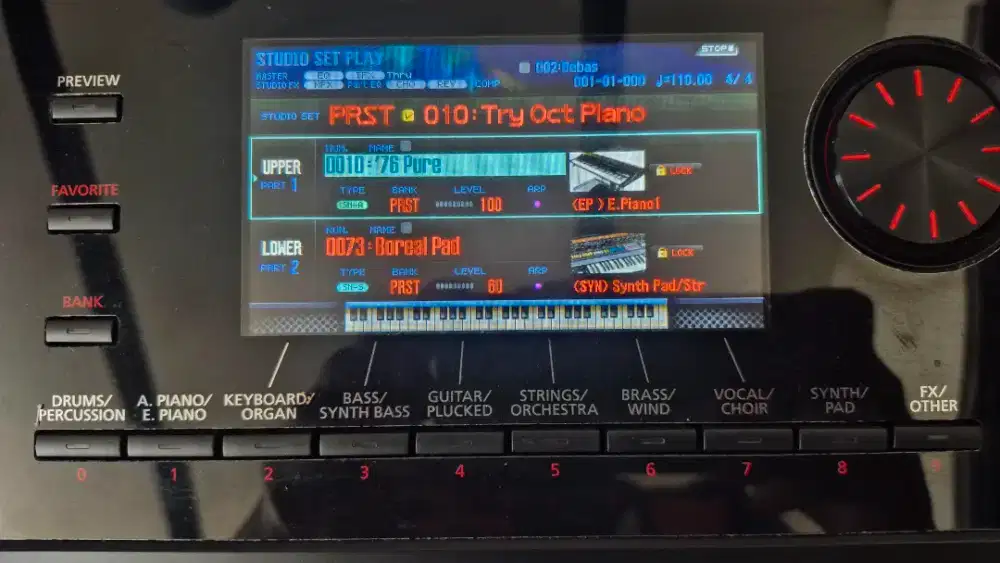 Keyboard Synthesizer Roland FA-06