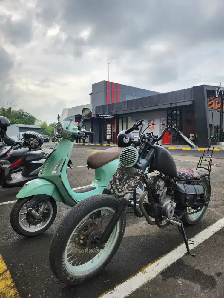 Honda GL 100 Chopper Classic Jadul