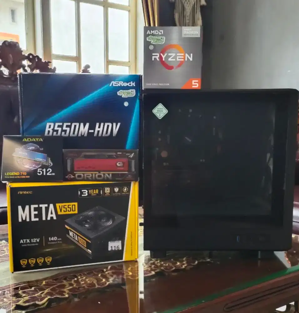 PC GAMING EDITING STREAMING RYZEN 5 5500GT