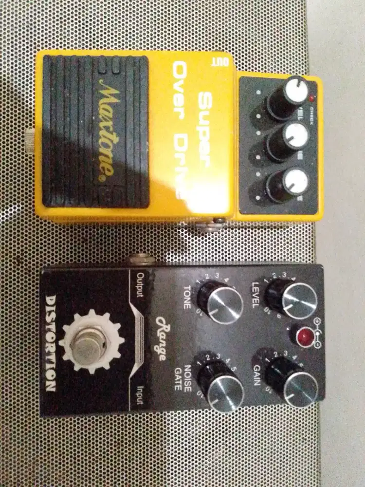 Sepasang Efek Gitar (Overdrive & Distorsi)