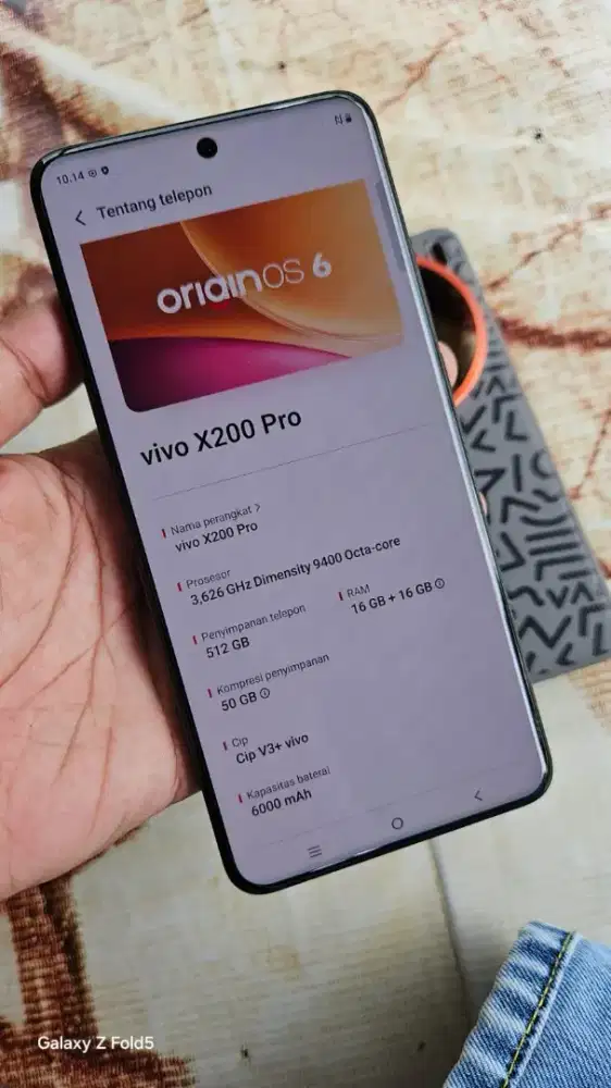 Vivo x200 pro 16/512gb lengkap