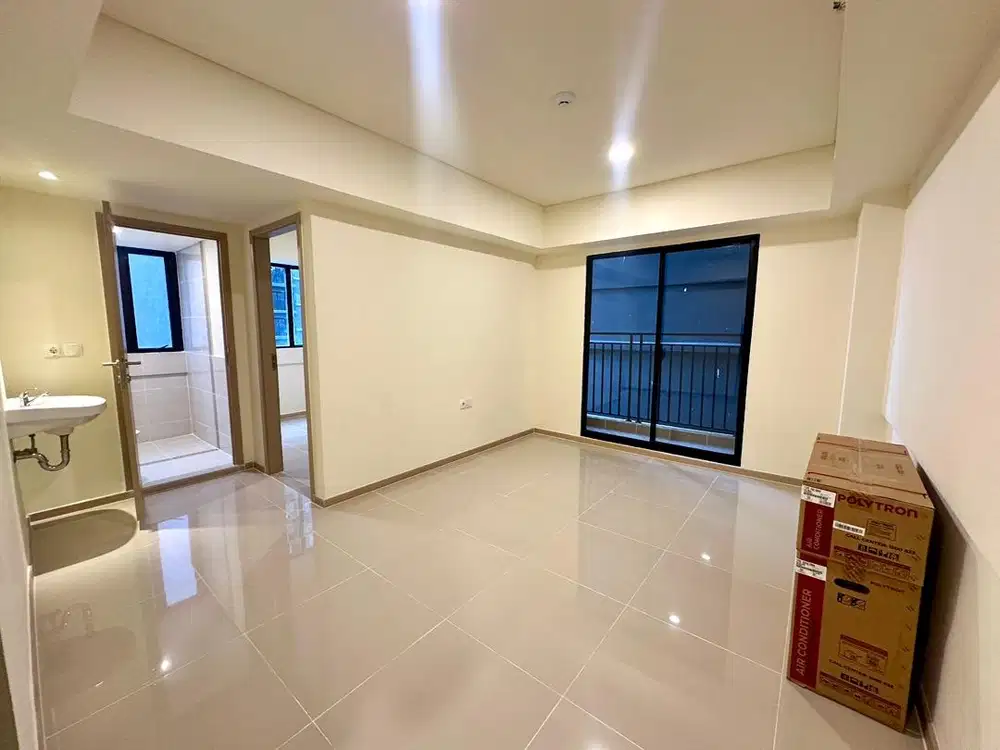 JUAL MURAH dan CEPAT! Apartment Meikarta Balkon 2BR FREE AC Lantai 7