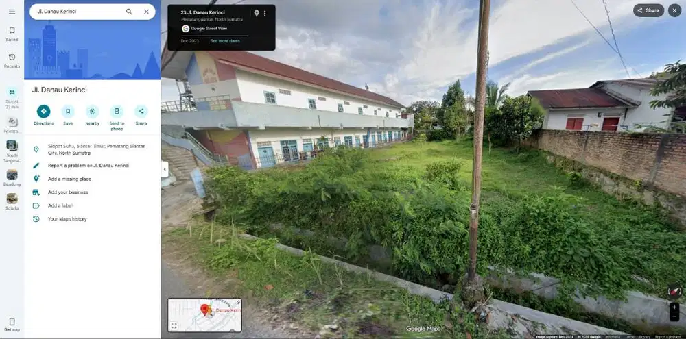 Tanah Strategis Kapling Perumahan