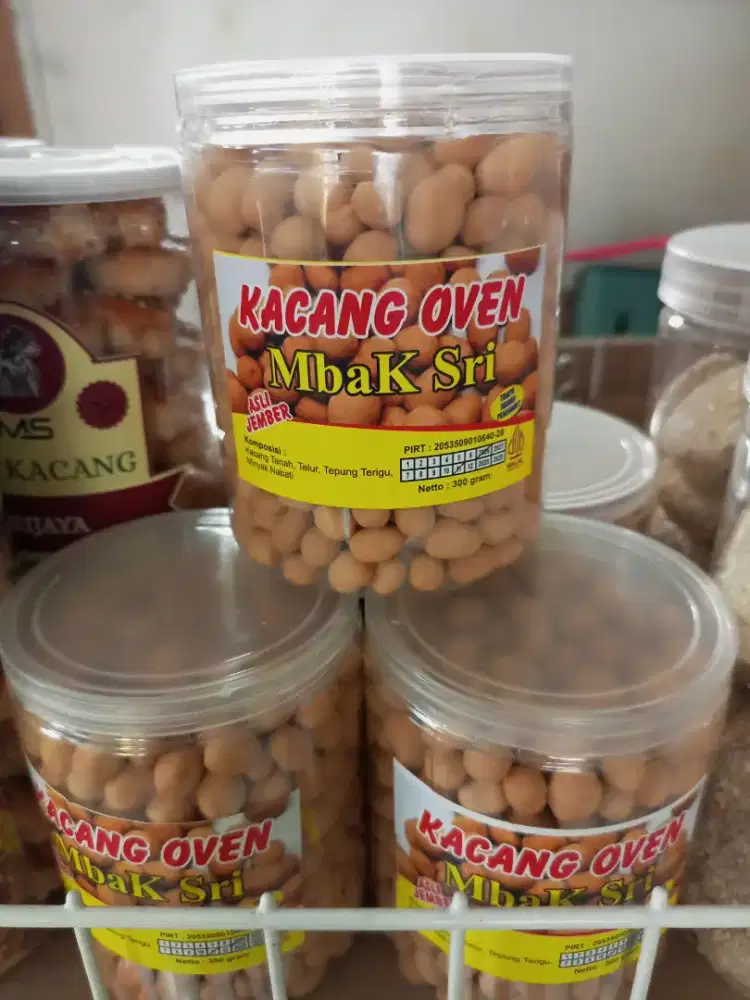 Kacang Telor Oven toples 300gr