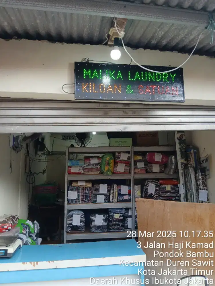 Di cari karyawan/i untuk  Laundry