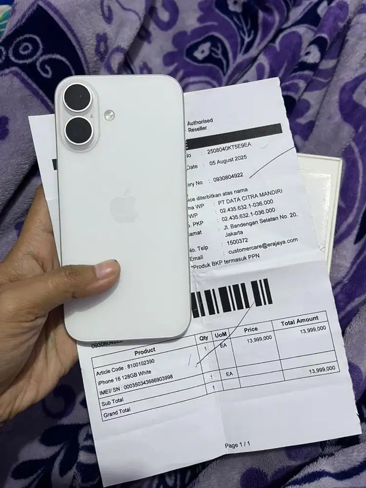 TUKER TAMBAH ATAU JUAL punya iphone 16 ibox
