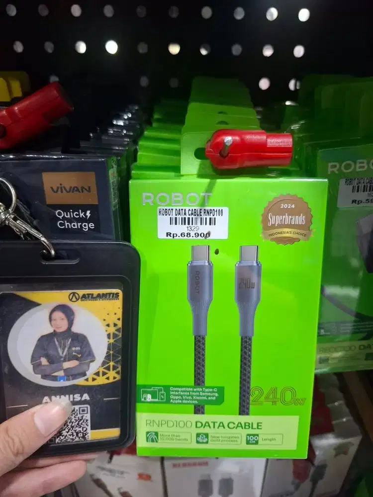ROBOT DATA CABLE RNPD100 | ATLANTIS DAHSYAT