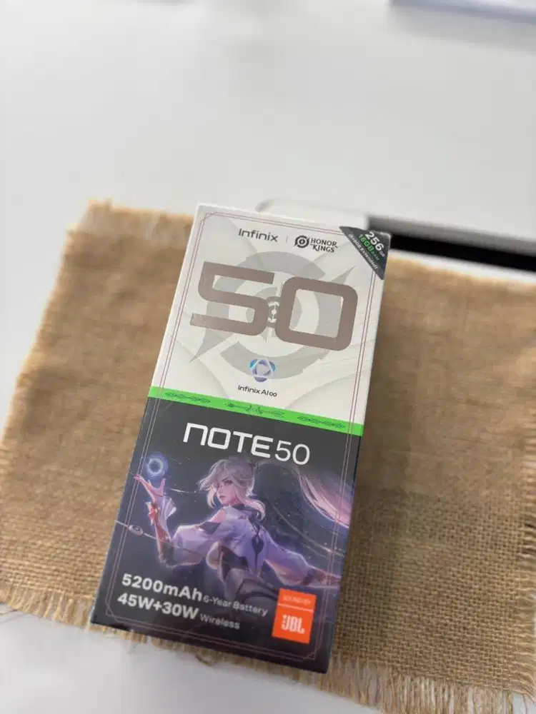 INFINIX NOTE 50 8+8/256 BARU RESMI GARANSI