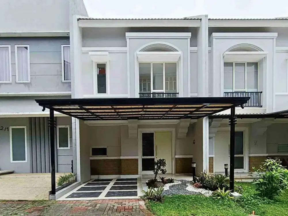 rumah baru siap huni semifurnished sevilla park bsd