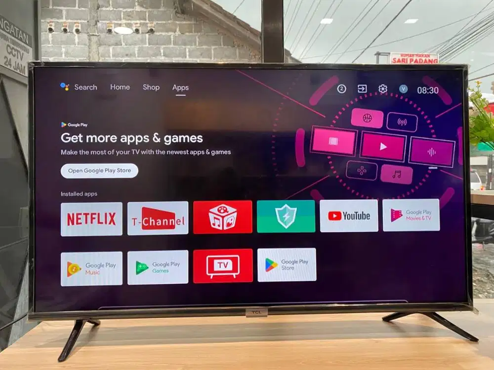 Ready Stock Android TV TCL 40inch Bisa Youtube,Netflix Dll
