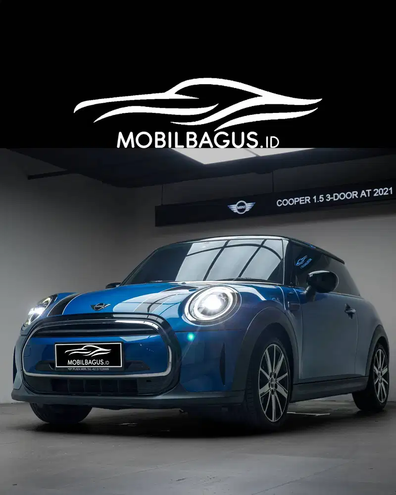 [LOW KM 19 RIBUAN!!!] MINI Cooper 1.5 3-Door AT 2021 NoPol Ganjil