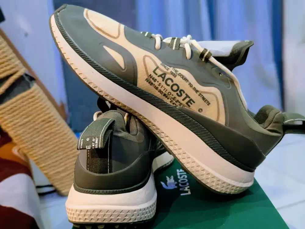 Sepatu Lacoste keren abiiis size 43
