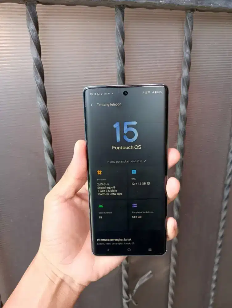 vivo v30 5G 12+12/512 Like New