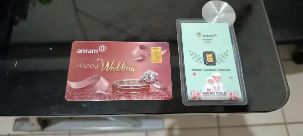 Jual aja antam 1 gram dan antam 0,1 gram