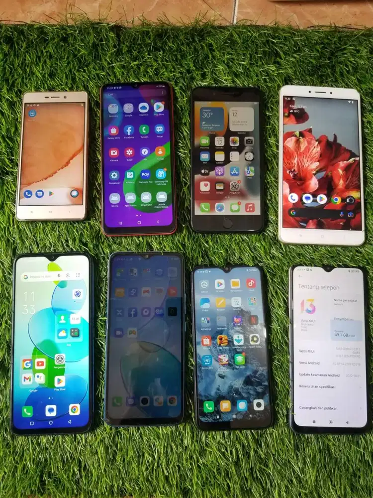 HP Android Murah Normal Ori Redmi Samsung Vivo Oppo Apple