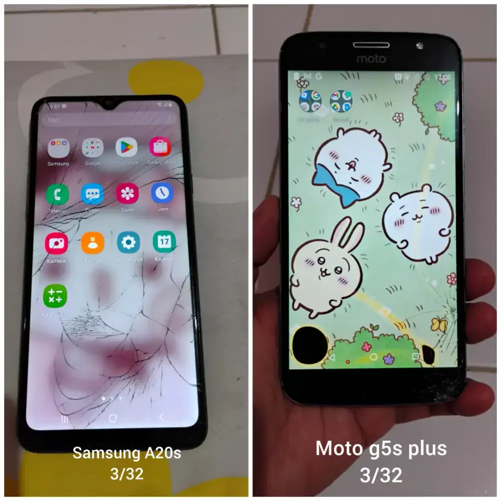 Samsung A20s & Motorola moto g5s plus